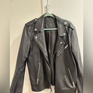 Selected Homme Leather Moto Jacket